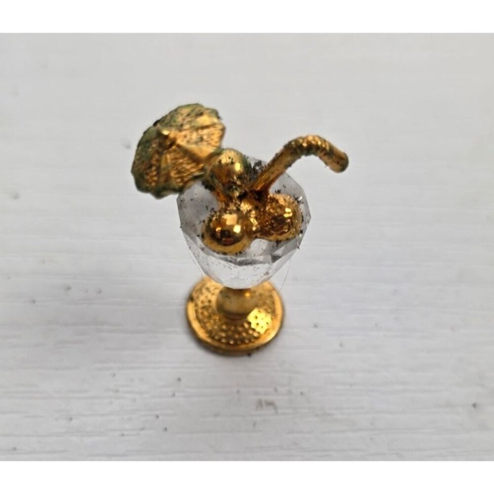 VINTAGE Swarovski Crystal Ice Cream Sundae Figurine - Picture 3 of 4